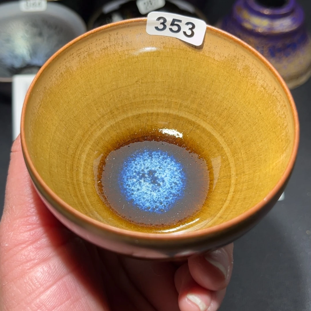 茶盏353建盏单盏太好看了吧……