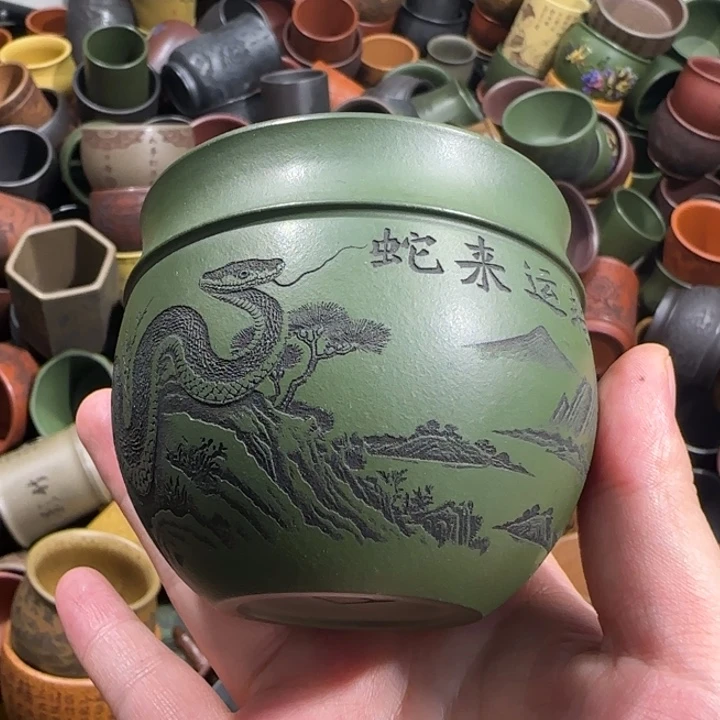 茶杯紫砂全手工紫砂