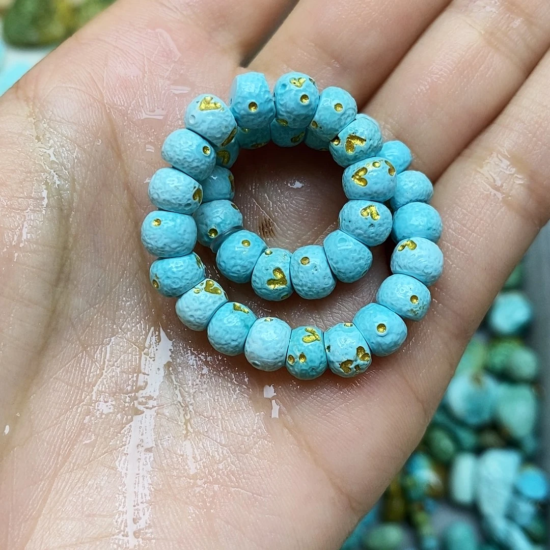 绿松石未镶嵌配饰