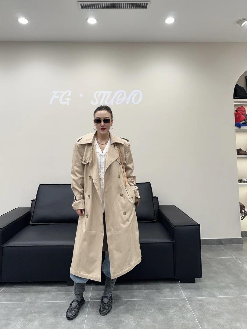 FG·STUDIO 卡其色风衣