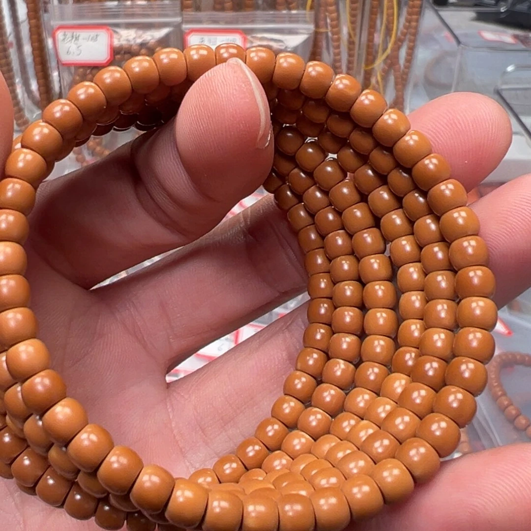 吊坠橄榄核老挝核尖单圈5.1mm