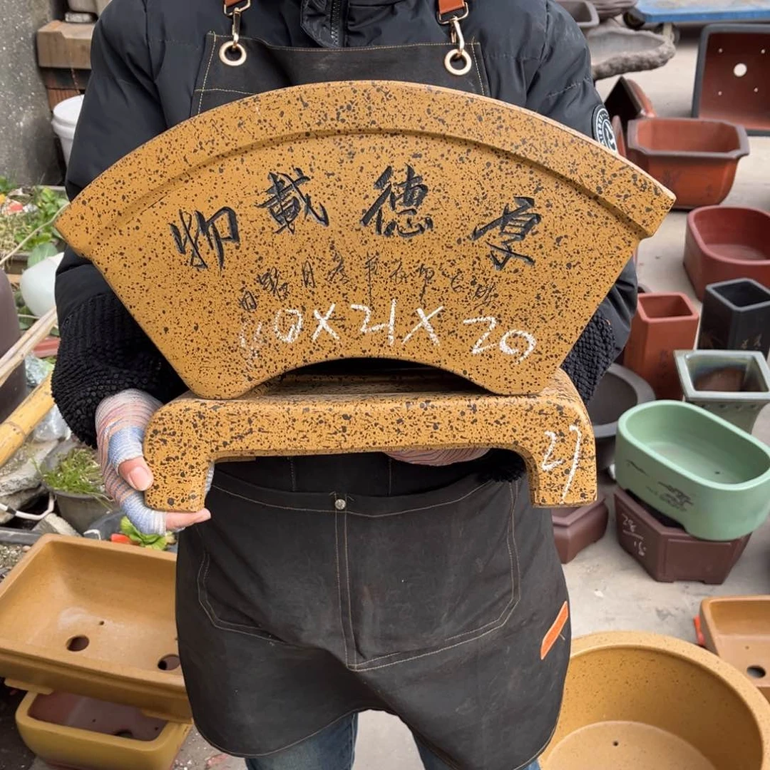 紫砂花盆盆景艺术