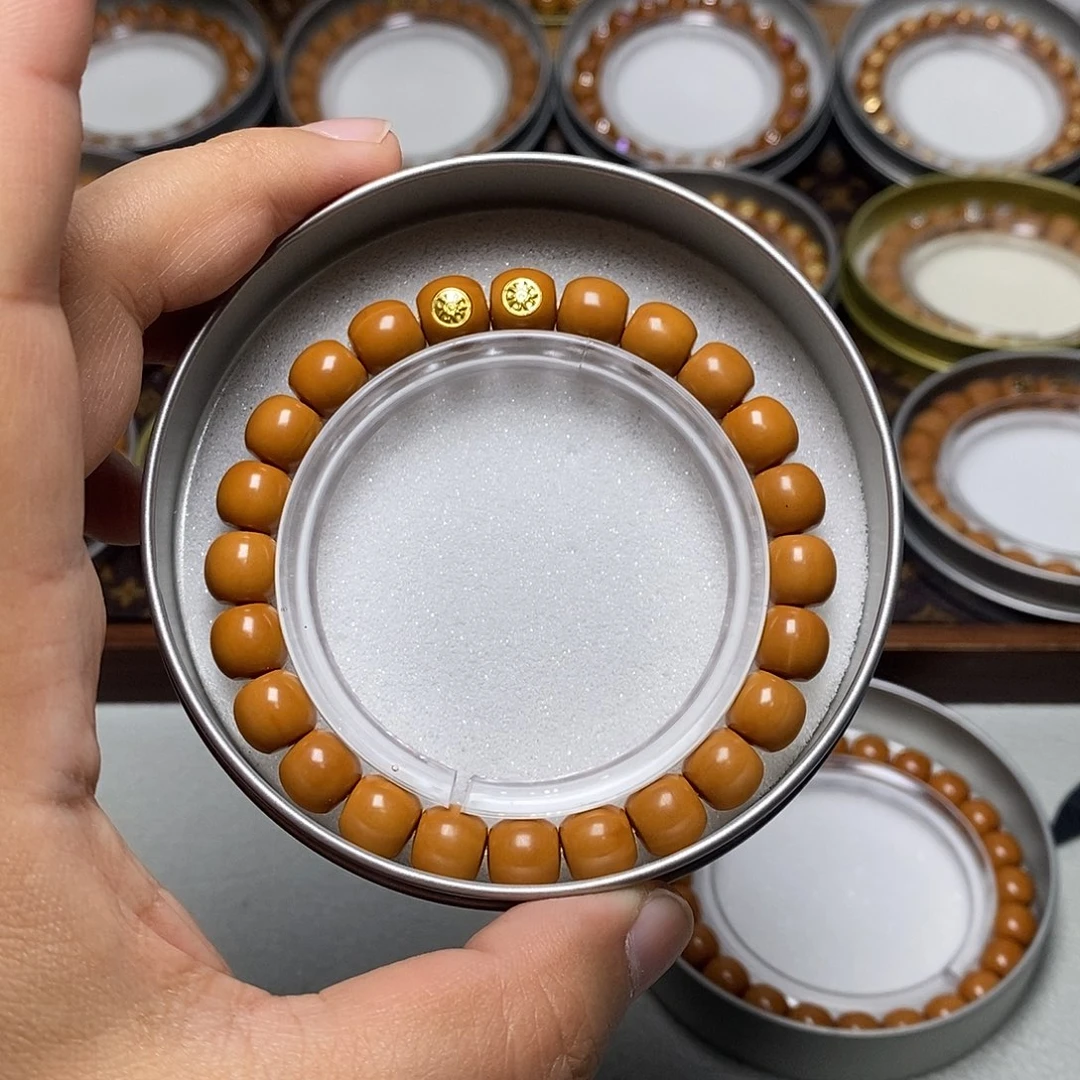 猴头核桃手串7号18k双标超小老型9左右