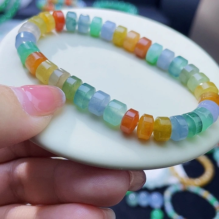 翡翠未镶嵌手链翡翠