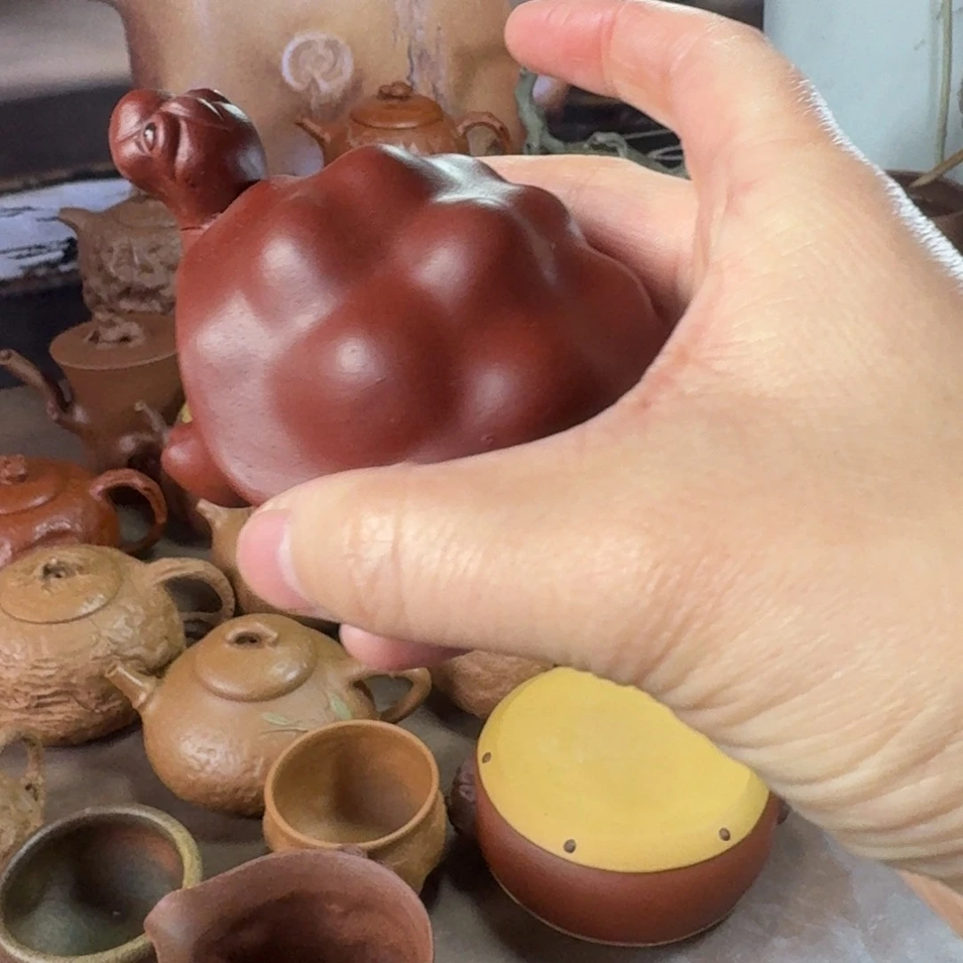 紫砂茶壶乌龟紫砂