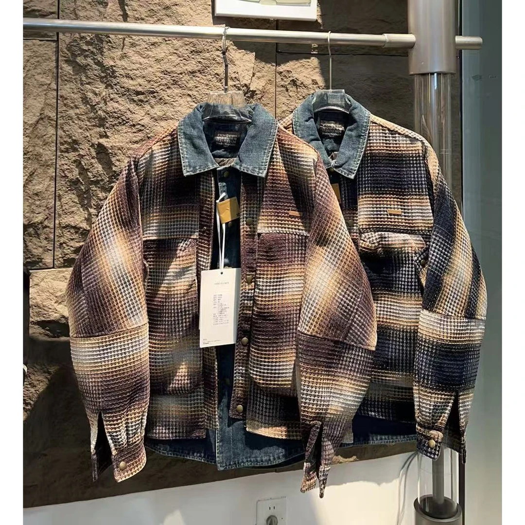 000F 小香风休闲时尚假二件羽绒服