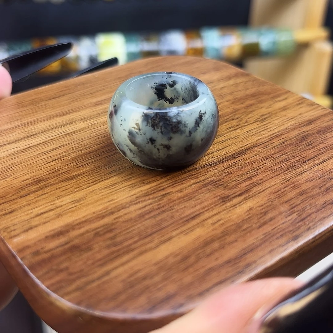 岫玉未镶嵌戒指港14