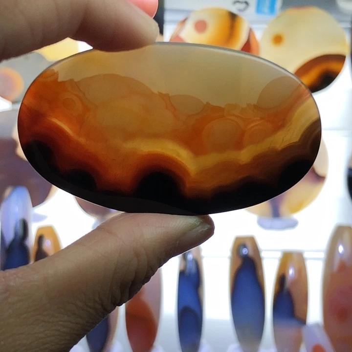 查罗石未镶嵌珠宝半成品20