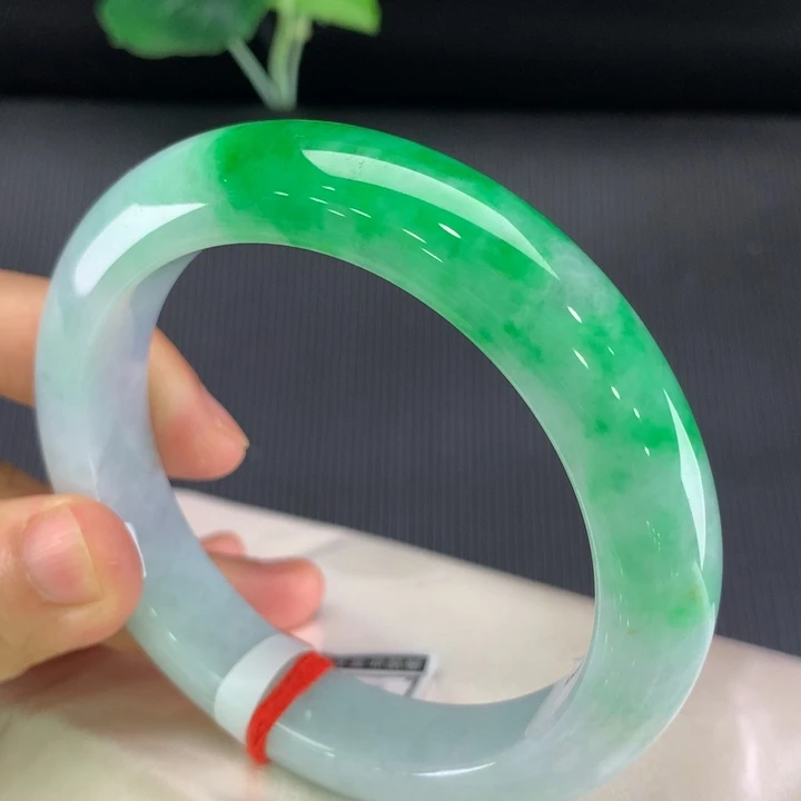 未镶嵌手镯翡翠正圈60