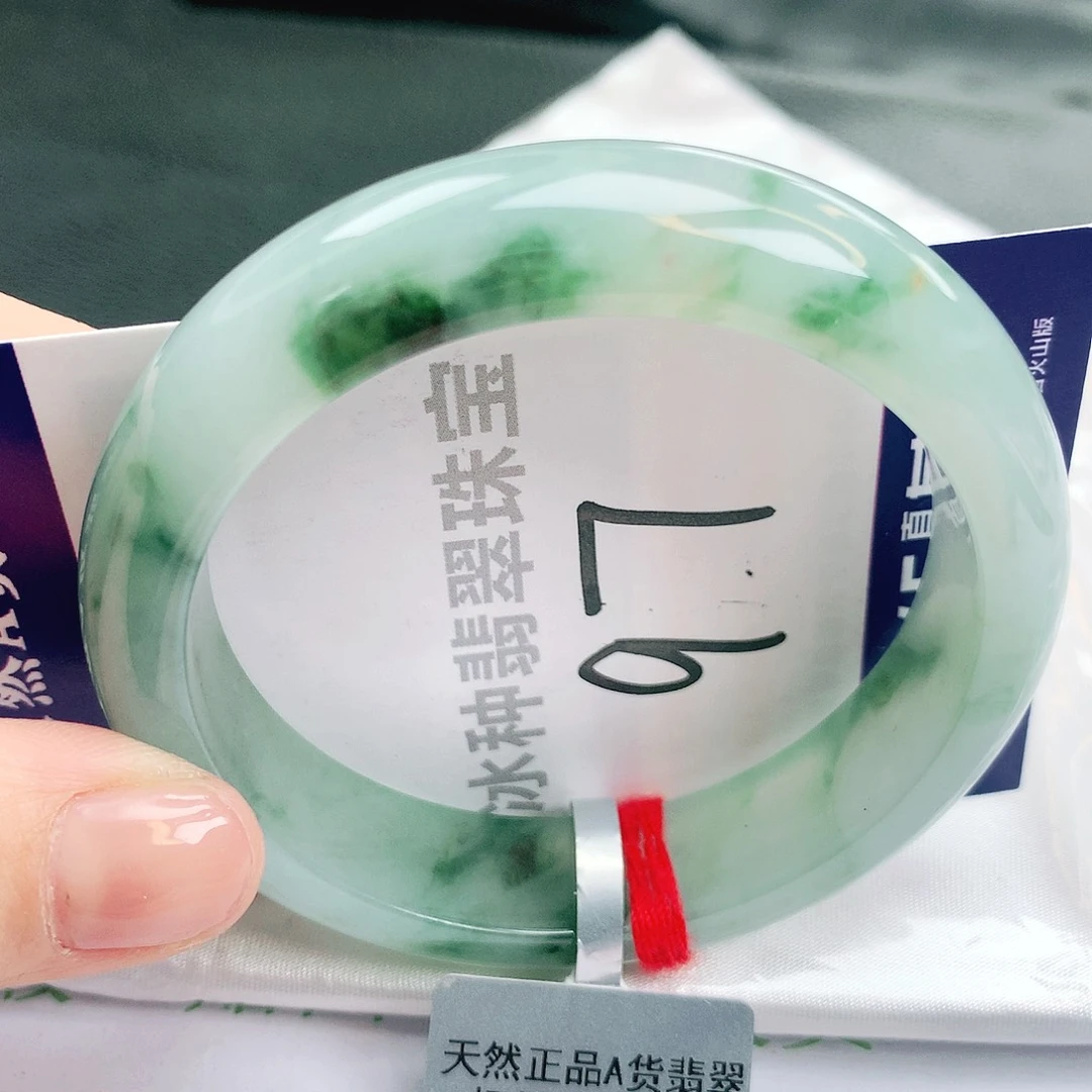 翡翠未镶嵌手镯缅甸天然a货翡翠