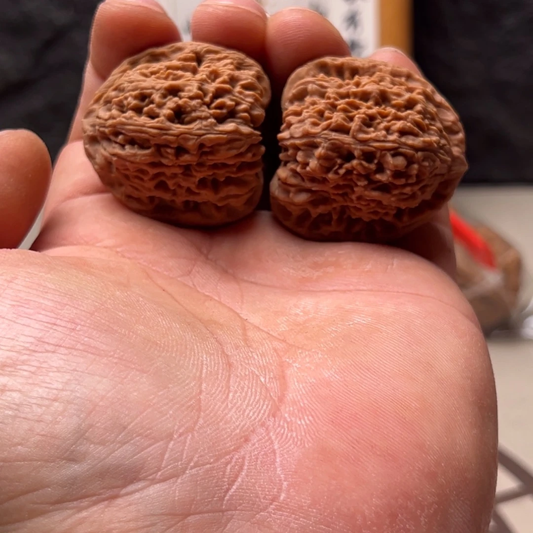 南***歌把件文玩核桃南疆38我微色差