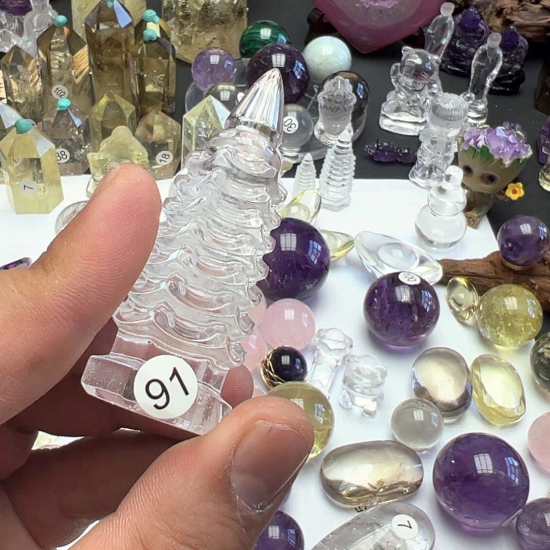 水晶摆件未镶嵌水晶