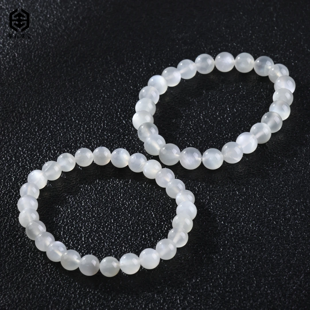 【举石珠宝】T0614-680-13长石手串（一件/多样性发/约6mm+）Y