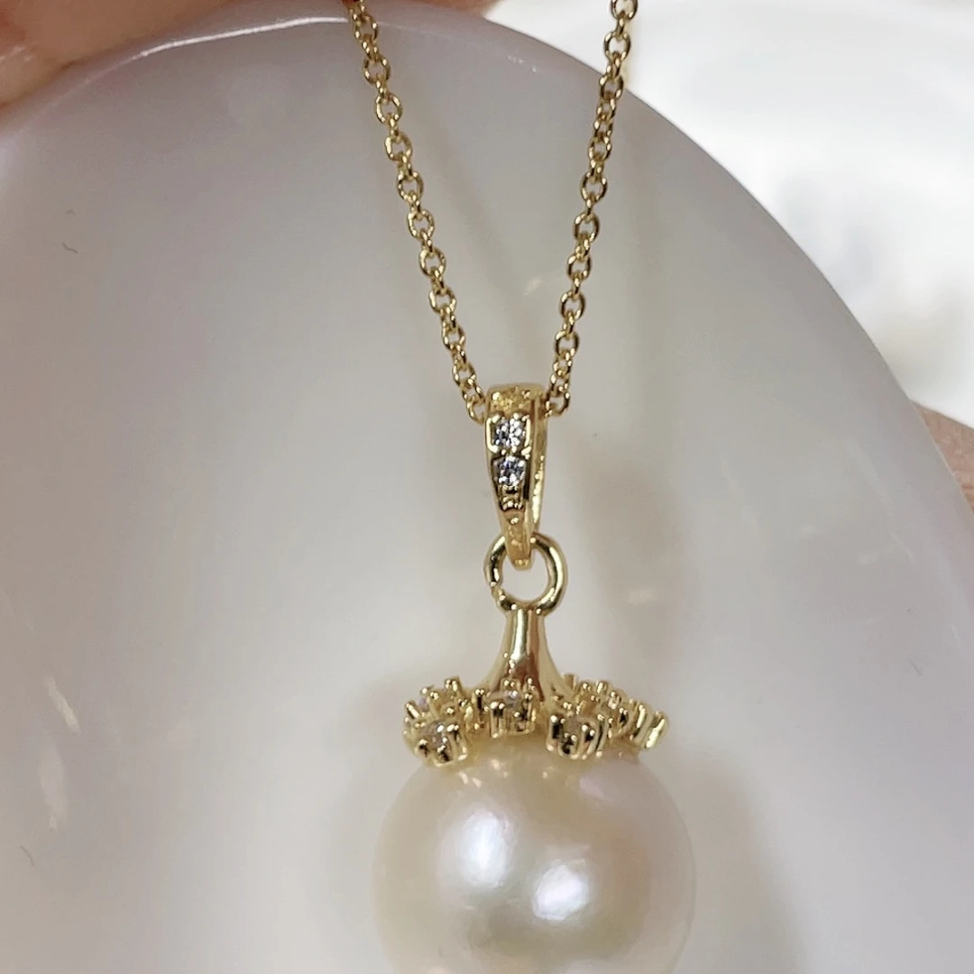 淡水珍珠吊坠(赠链)未镶嵌