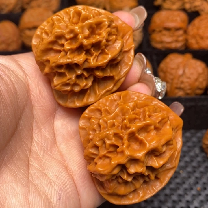 吊坠文玩核桃秦岭野生42