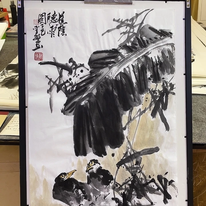 国画张圣敏先生纯手绘作品