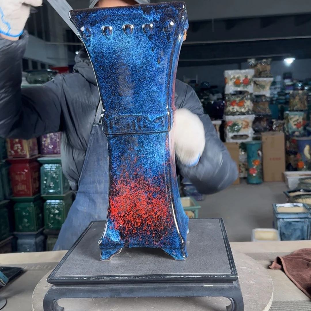 一风堂石湾花盆。