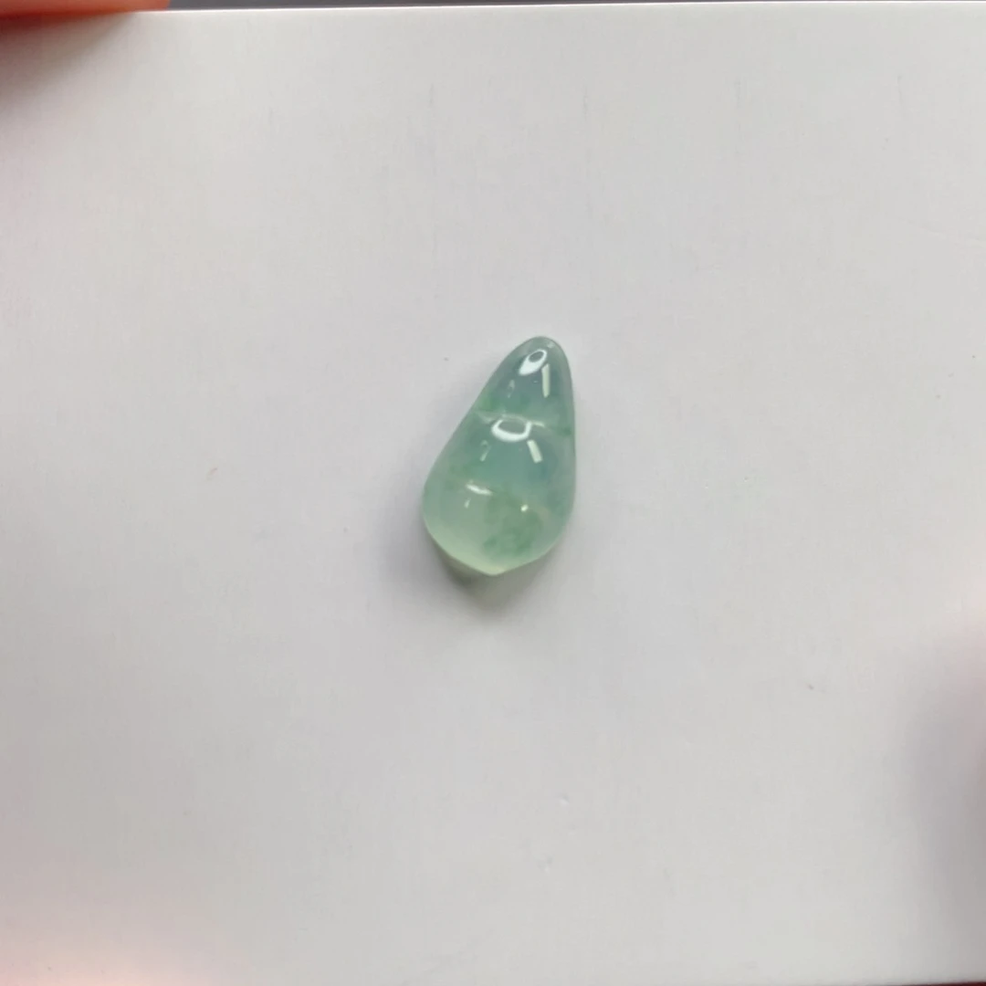 翡翠裸石翡翠福豆