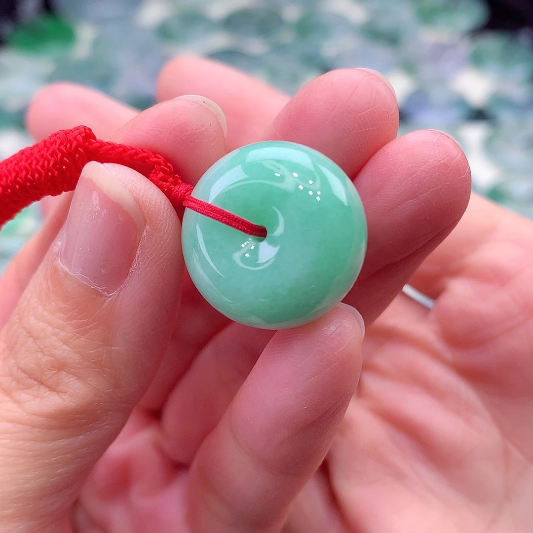 颈饰未镶嵌翡翠编号1-尺寸19:12