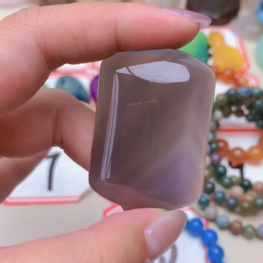 【闪购商品】未镶嵌玛瑙/玉髓珠宝半成品@****?