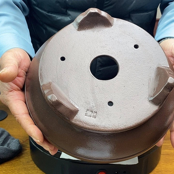 紫砂花盆YJ55子货号一只