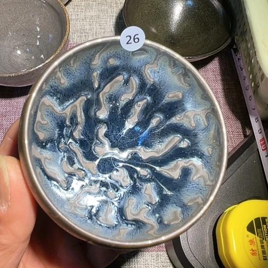 茶盏用****8卢学斌龙窑柴烧钵钵器型8.1口径