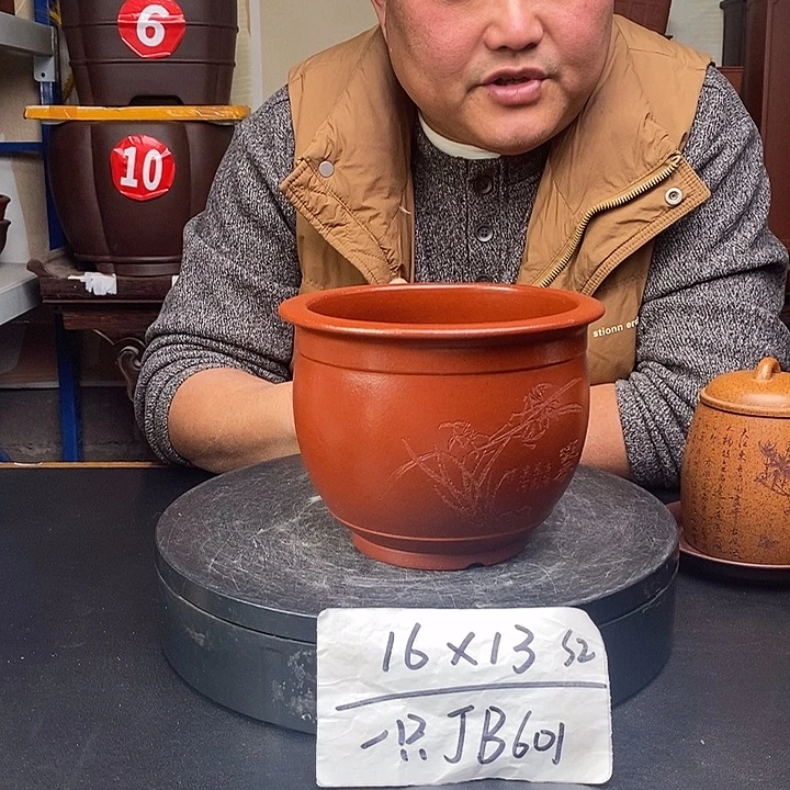 花盆紫砂货号一只JB601