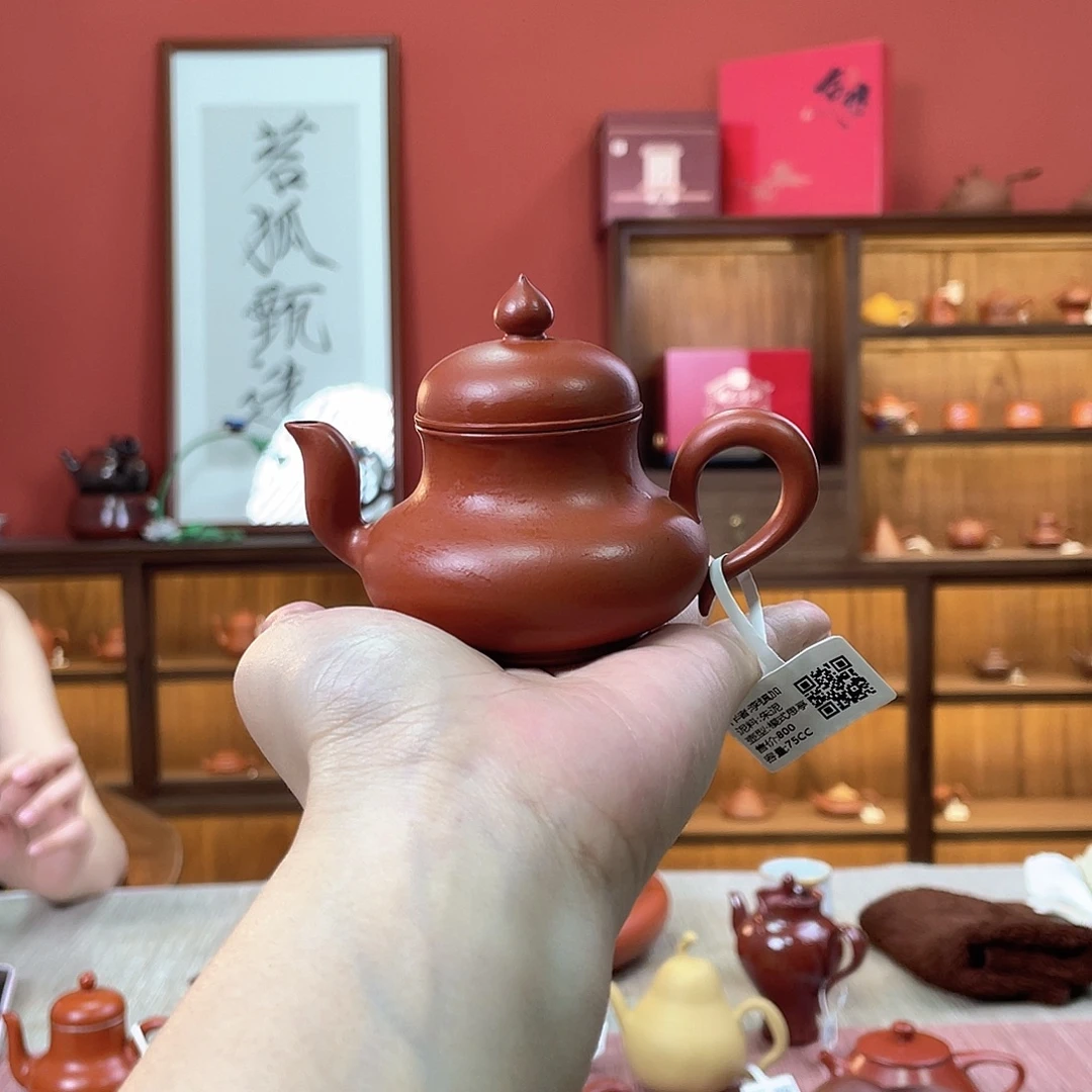 茶壶紫砂潮州全手工手拉壶