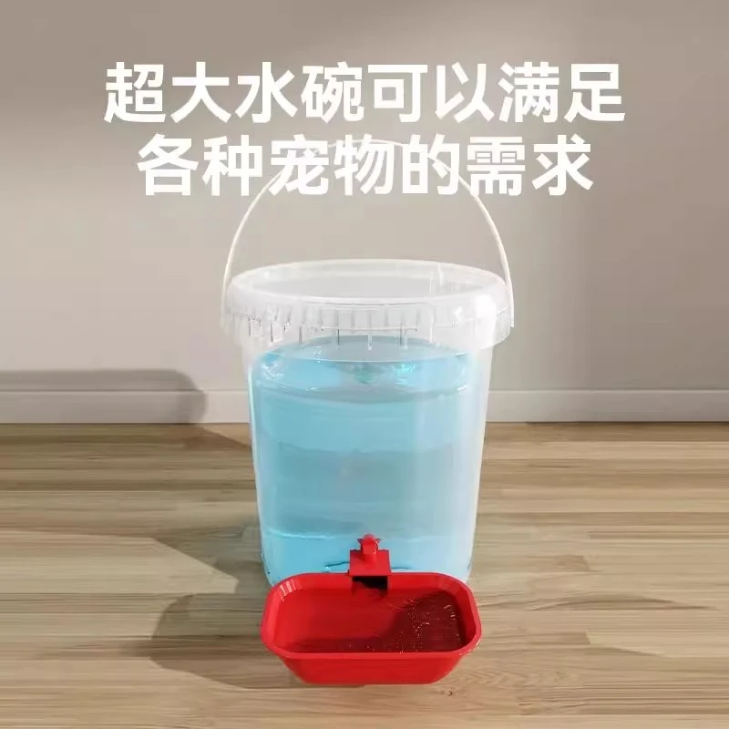 猫咪饮水机喂鸡饮水器喝水鸡鸭自动水壶自制饮水桶宠物喂水器神器