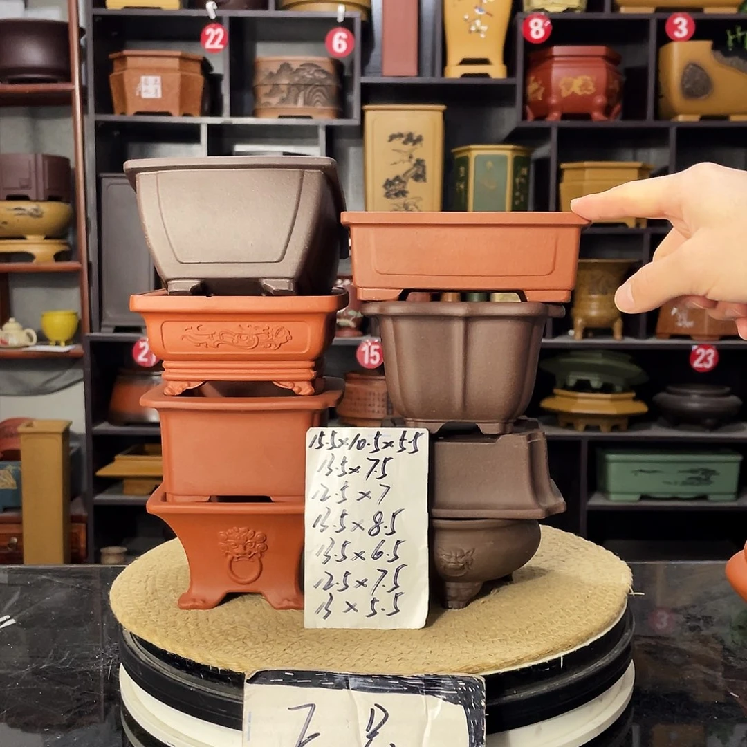 D-盆尚好紫砂花盆