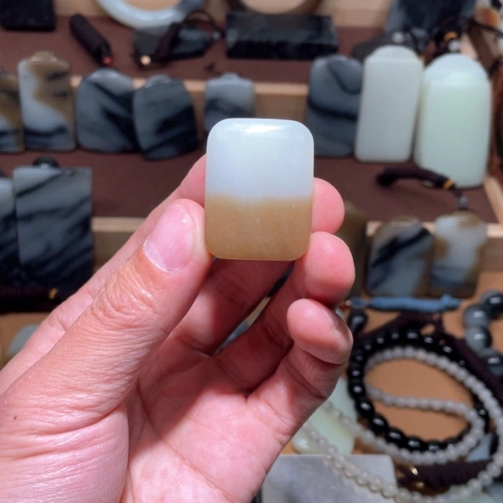 和田玉平安牌未镶嵌