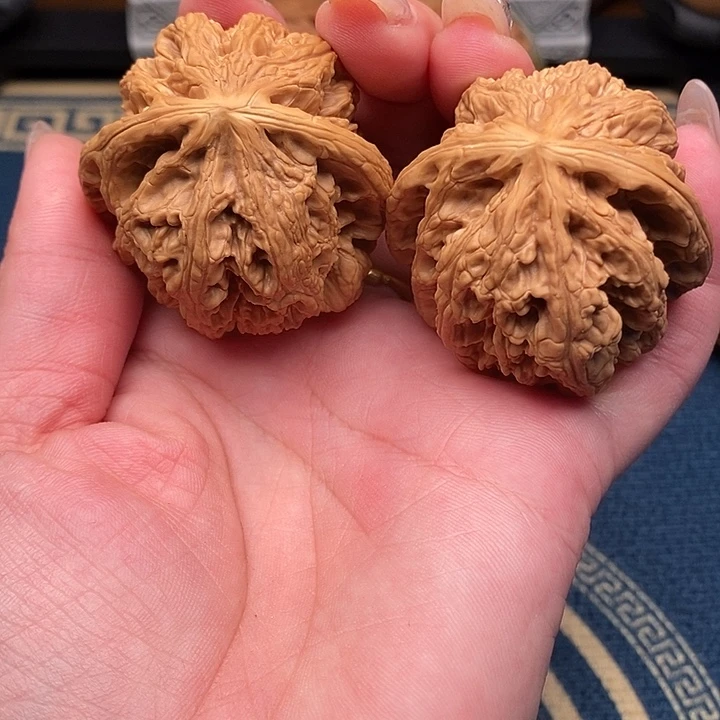 文玩核桃吊坠粗筋45修