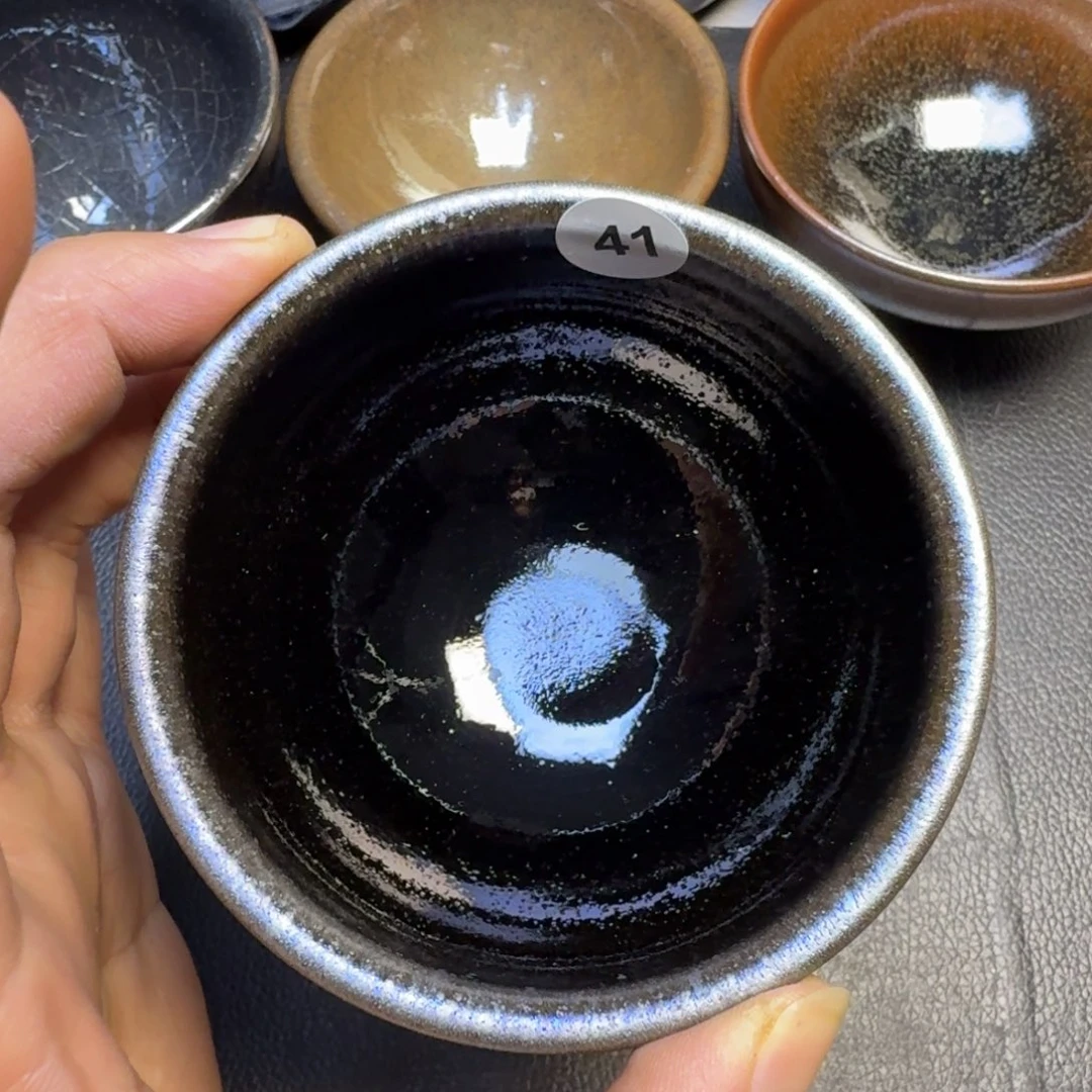 摆件古时茶器建窑建盏41