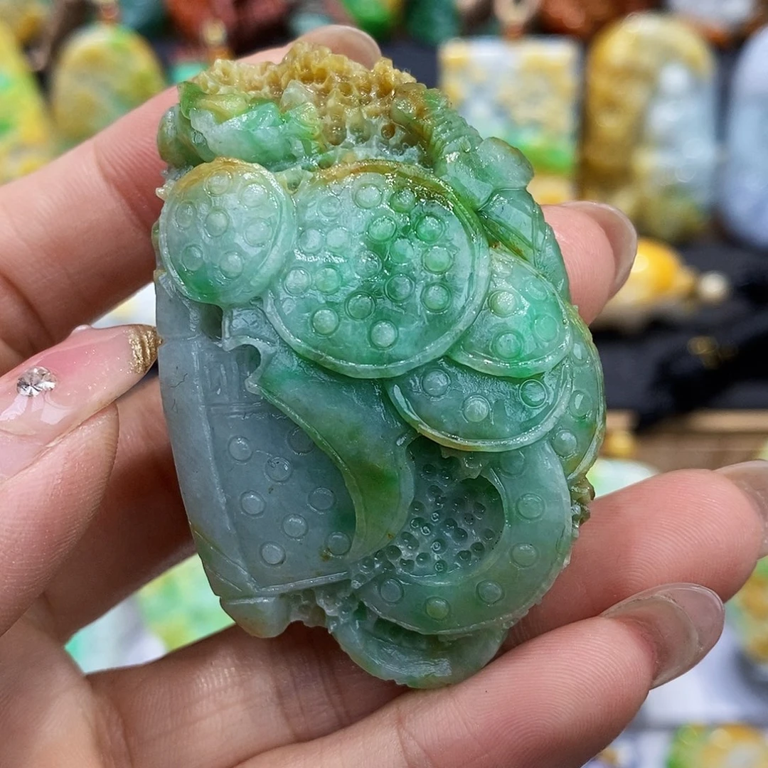 定制翡翠未镶嵌翡翠A货一物一证