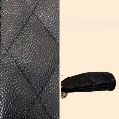 （全新未使用）黑色皮皮化妆包！A113！！化妆包！