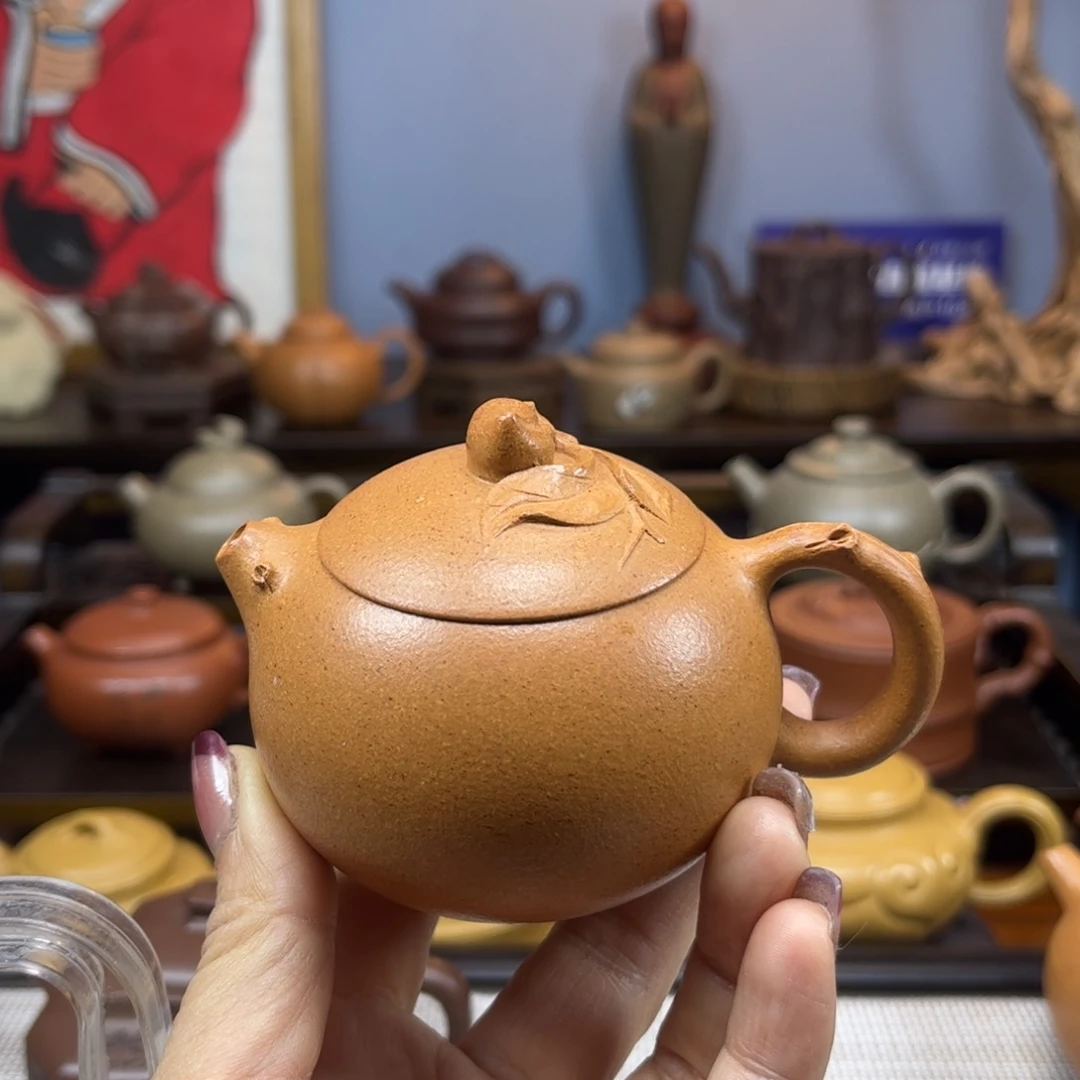 紫砂茶具半手工制作