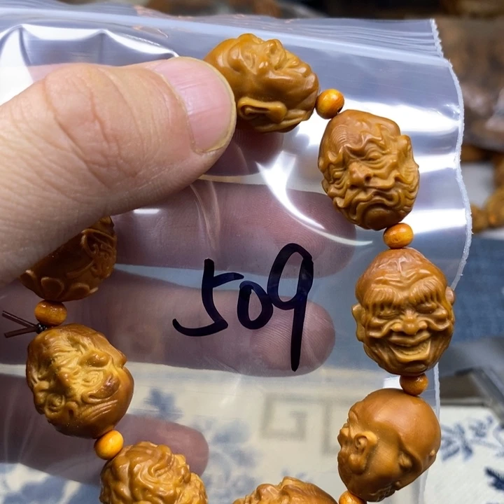 橄榄核手串/手链橄榄核雕工艺手串