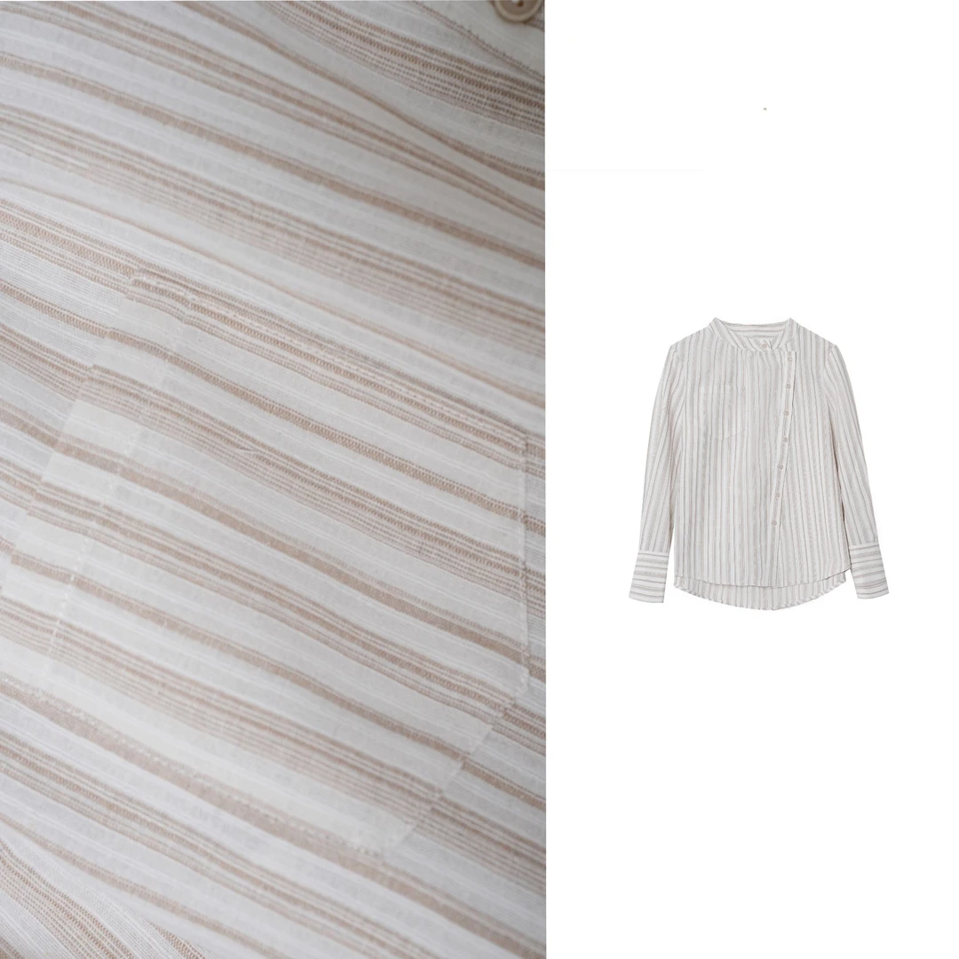 【诗意】年春季新款时尚百搭衬衫WUHNS022