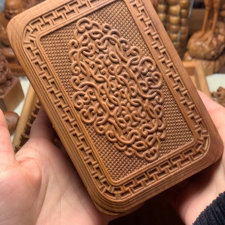 檀香木其他老山檀香手把件