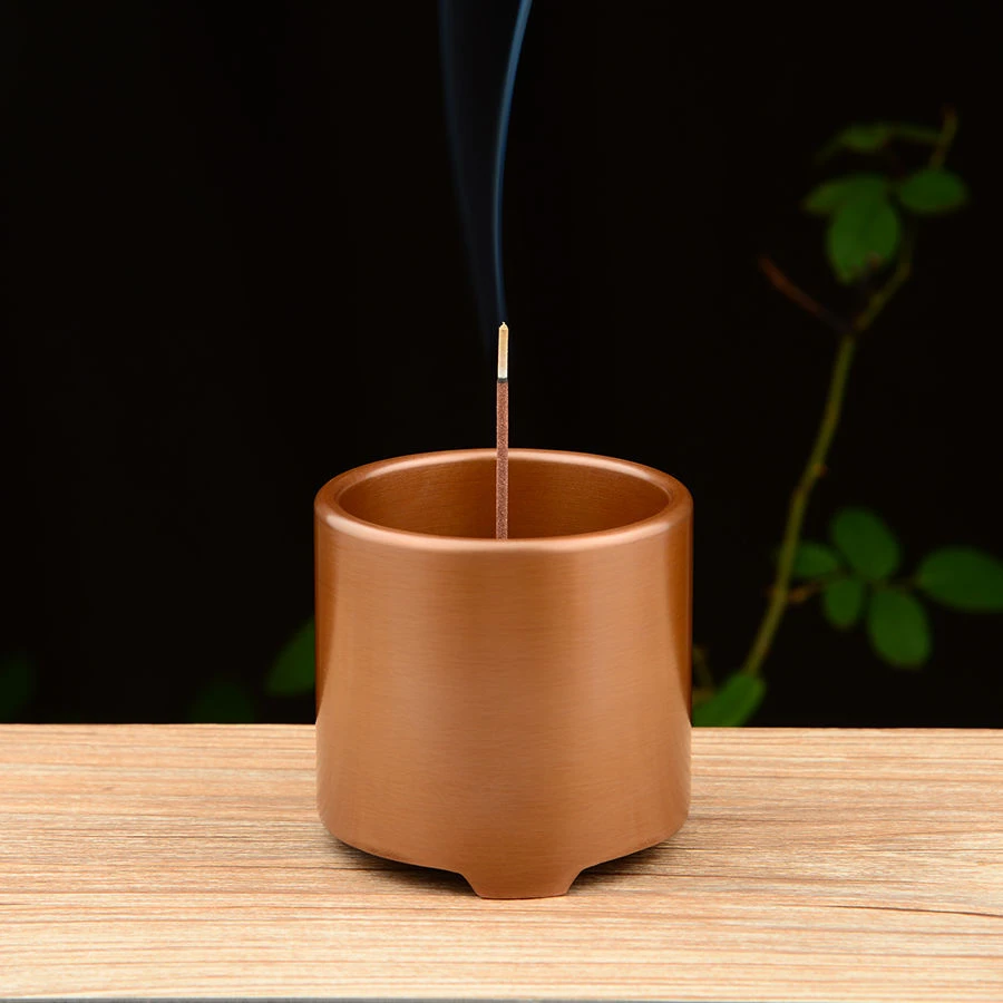 特价包邮紫铜琴炉大明宣德炉石叟版做工精湛色泽柔润纯铜香炉