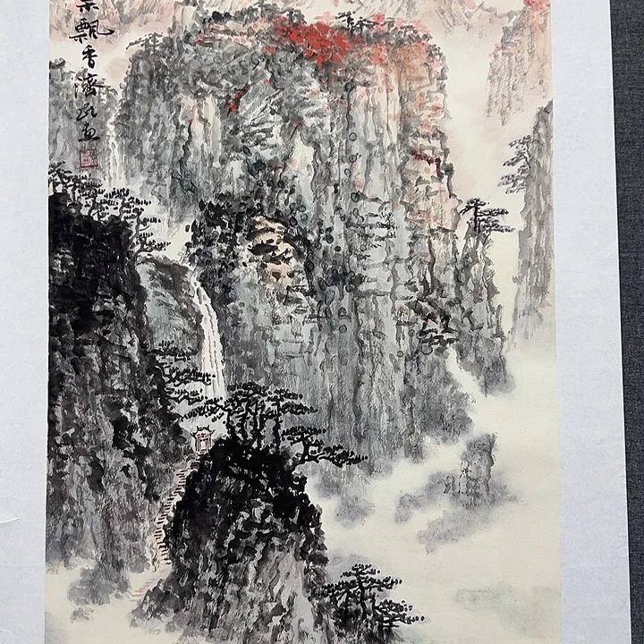 国画书画作品多次