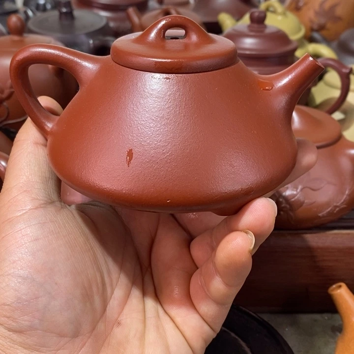 紫砂茶壶茶**缘微瑕处理