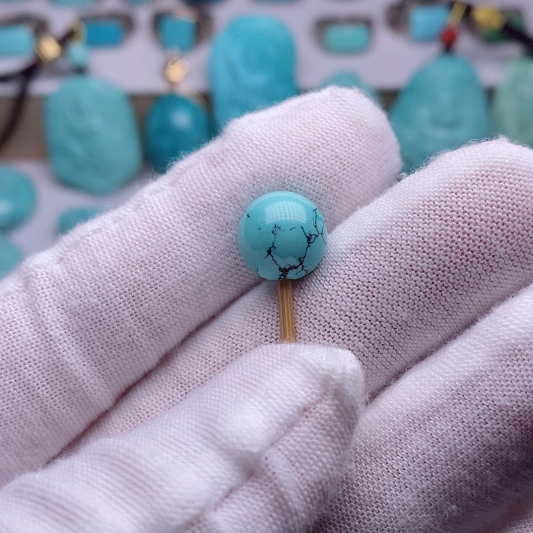 绿松石挂件未镶嵌