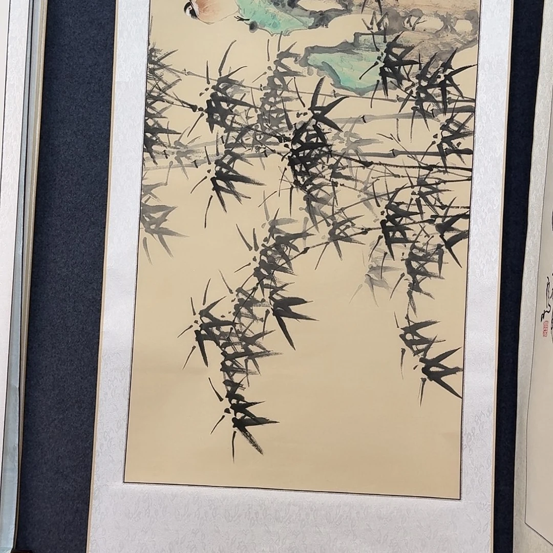 纯手绘国画作品好看四尺