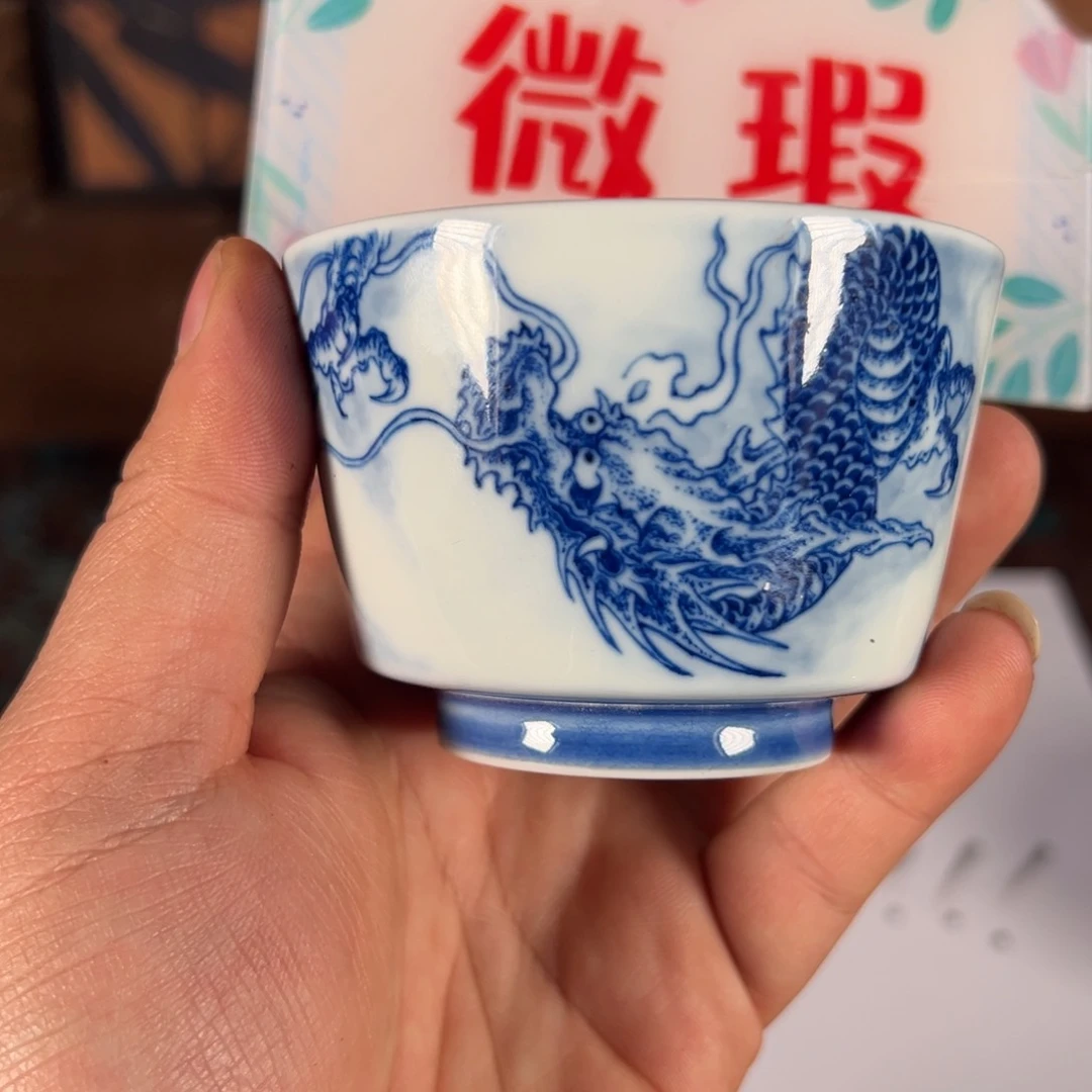 摆件陶瓷景德镇手绘陶瓷