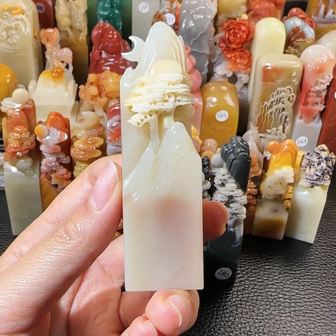 【闪购商品】寿山石印石欲**山寿山石印章