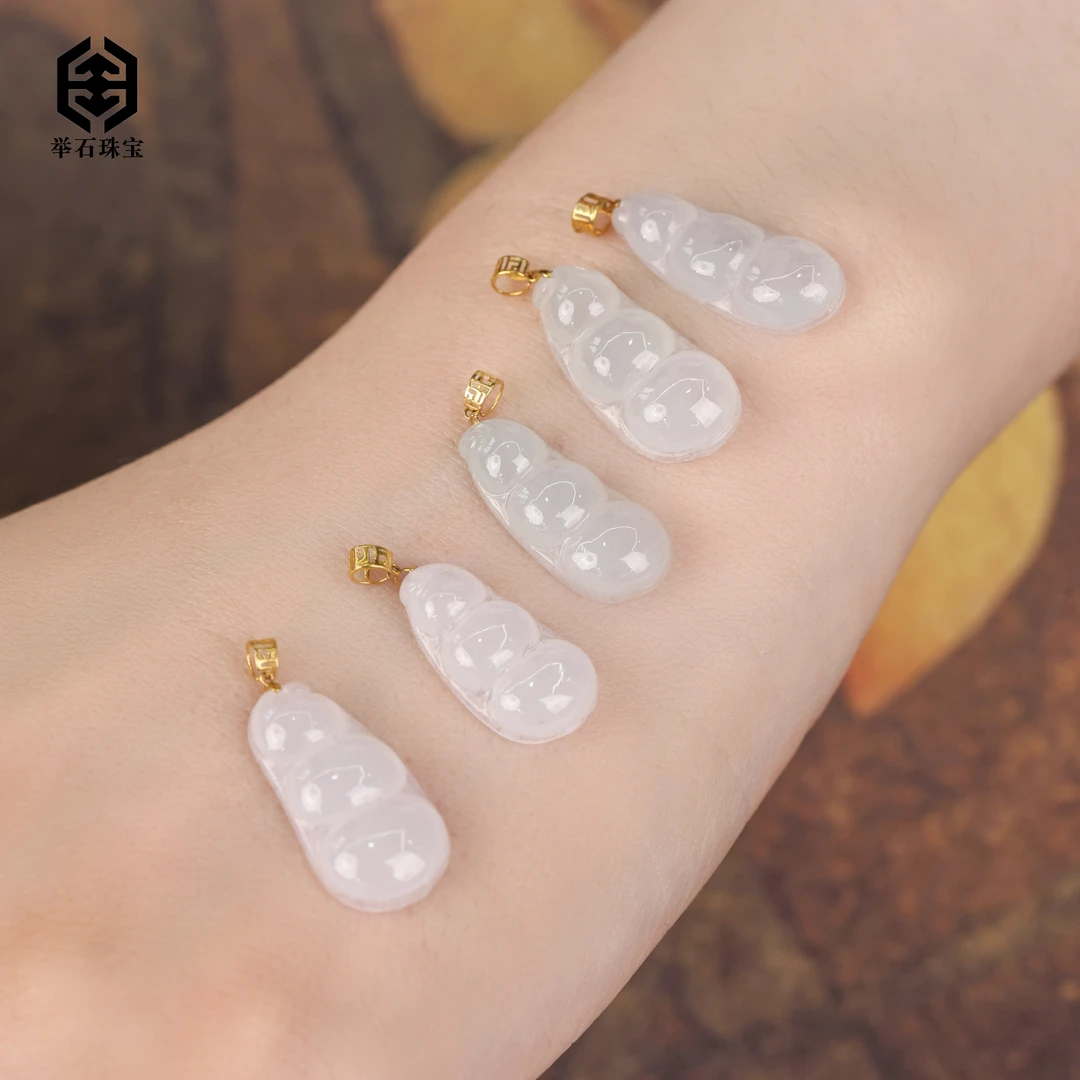 【举石珠宝】T0606-512-161翡翠吊坠18K（一件/多样性发）K