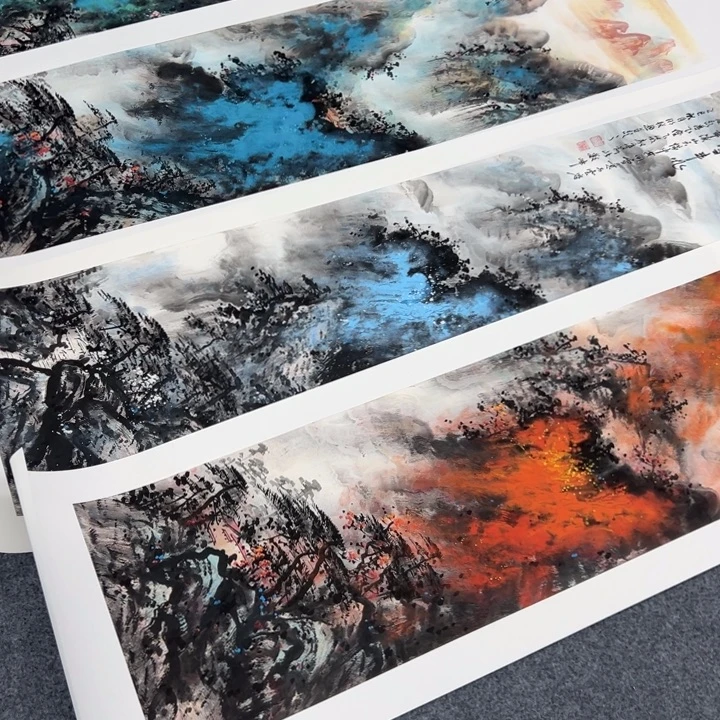 认***待国画宣纸纯手绘字画