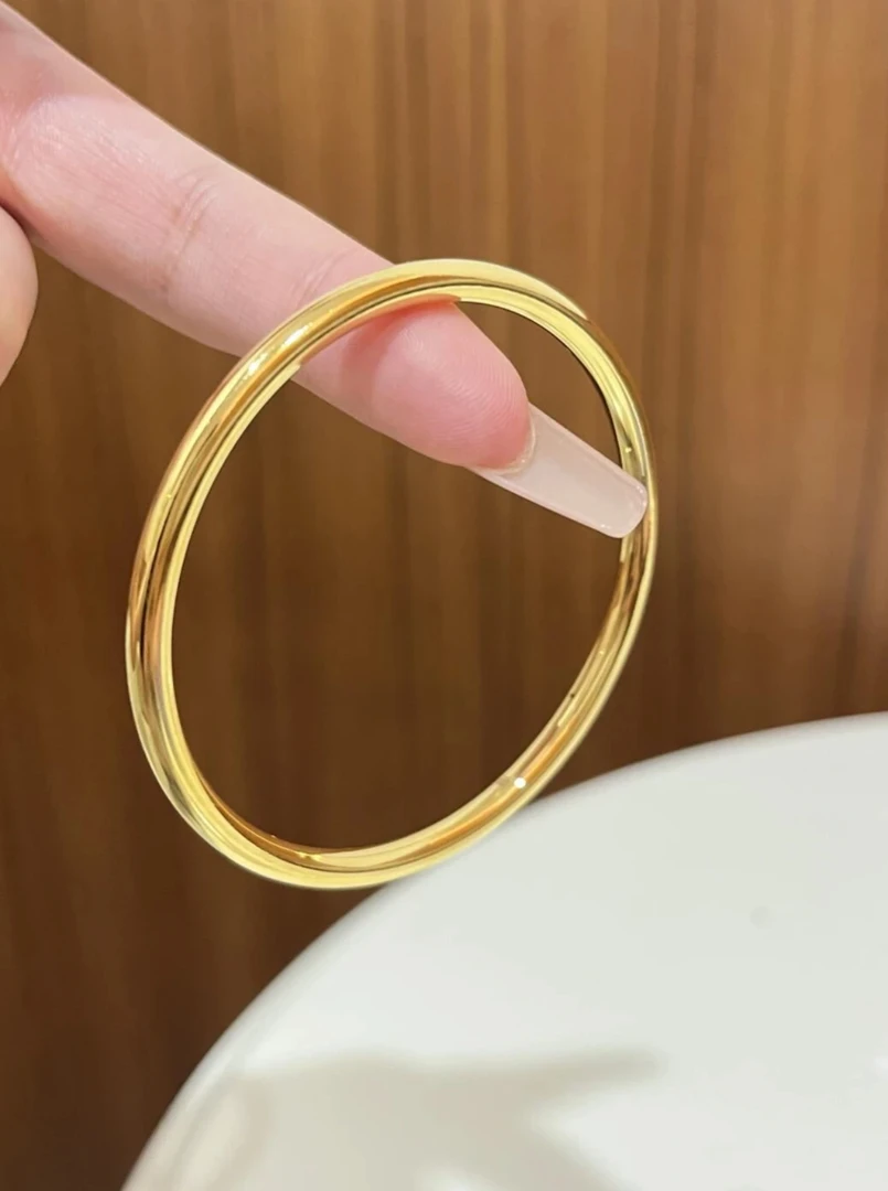 钨金手镯 古法传承 素圈 5N