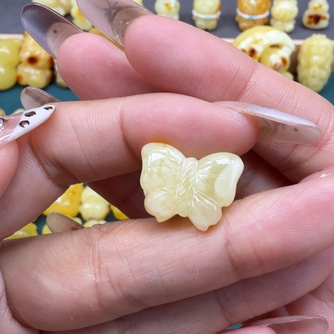 热***茶蜜蜡未镶嵌裸石蜜蜡